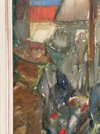 “City Motif with People” by Sven Fritiof Teodor Grandin