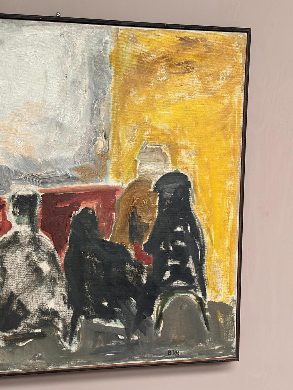 “Figure Composition” by Max Bilde (1919–2011)