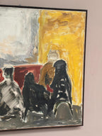“Figure Composition” by Max Bilde (1919–2011)