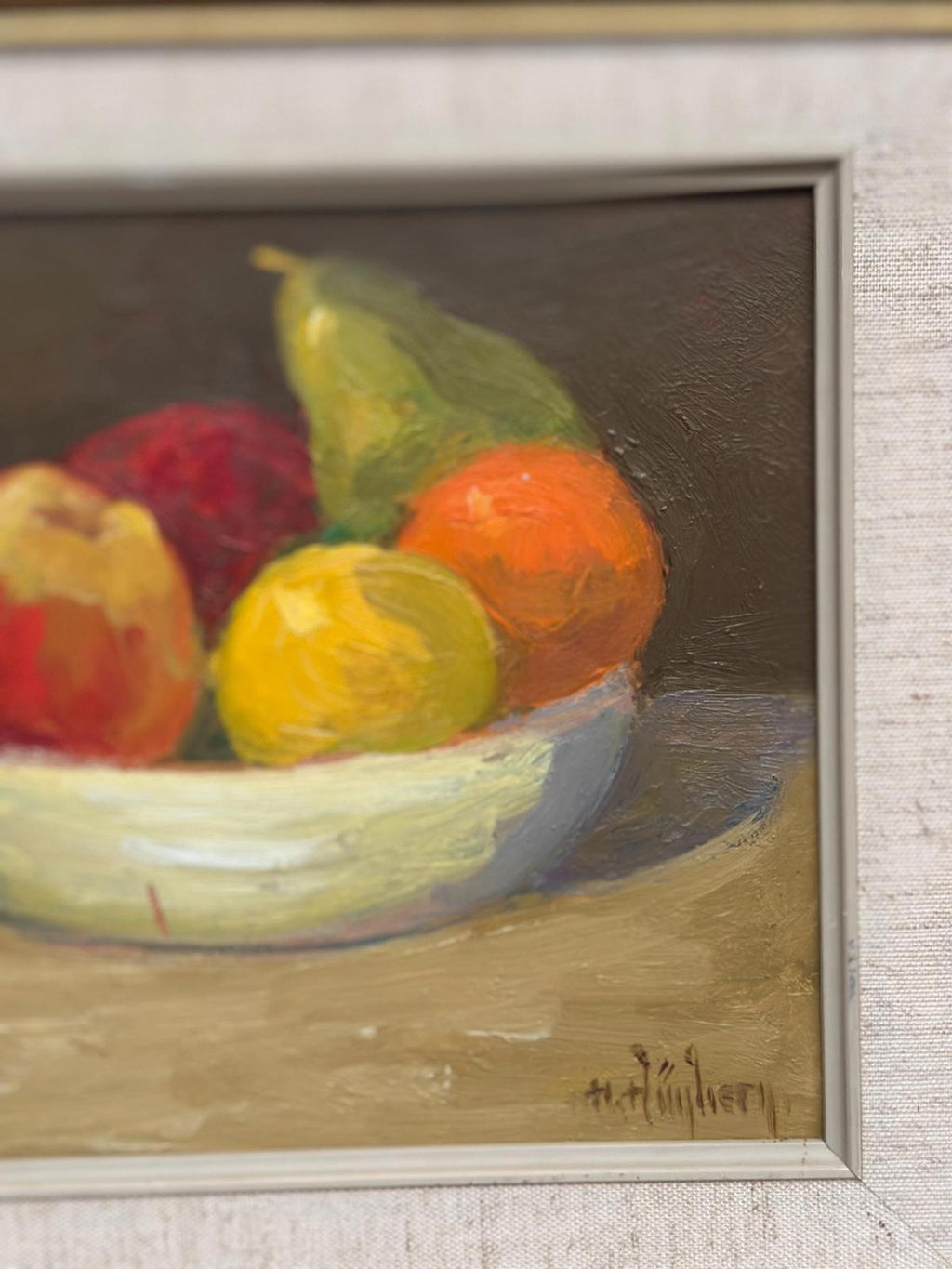 “Still Life with Fruit” by Hilding Bernhard Högberg