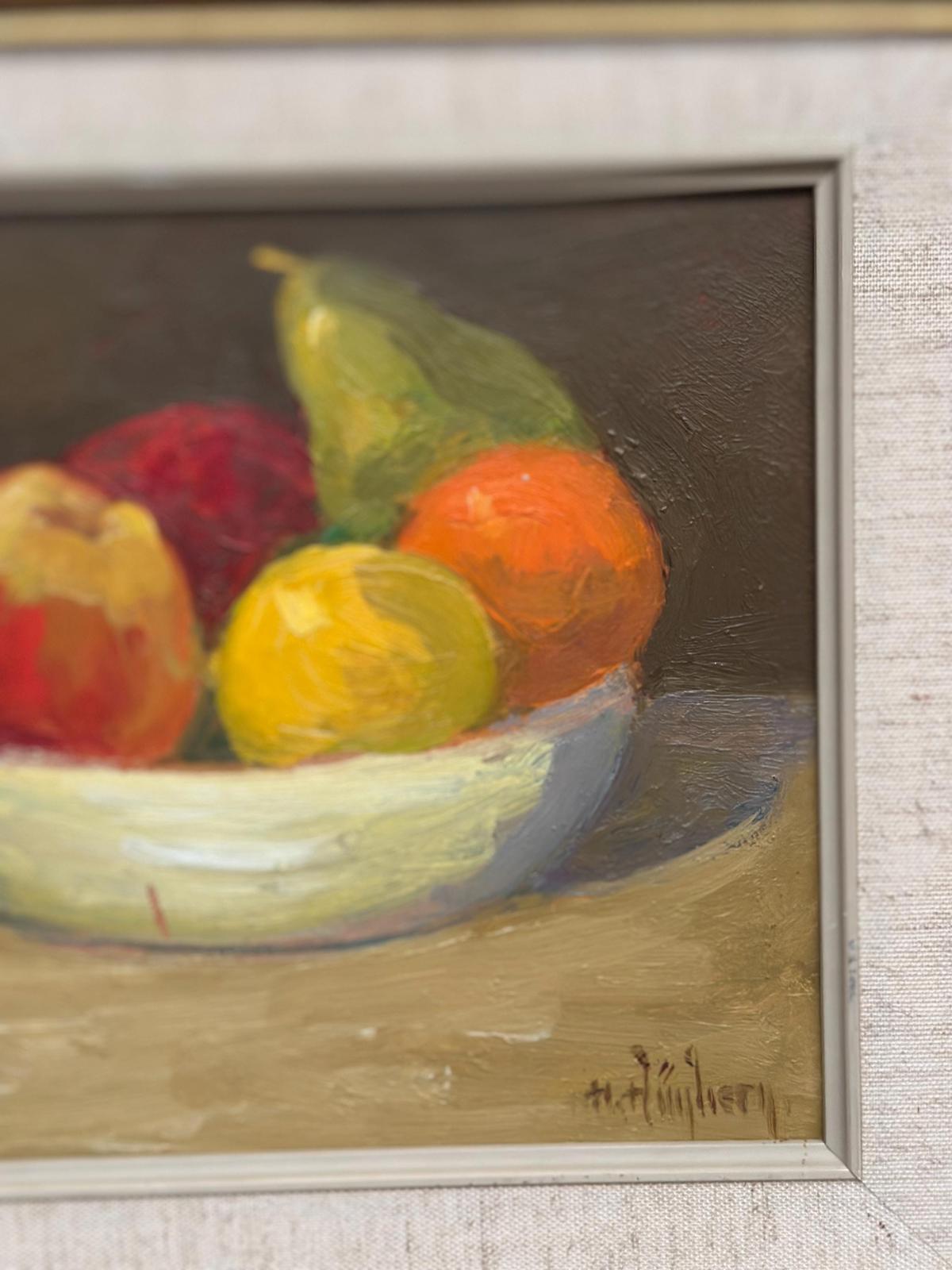 “Still Life with Fruit” by Hilding Bernhard Högberg