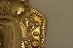 Baroque Style Mid-Century Brass Swedish Sconces