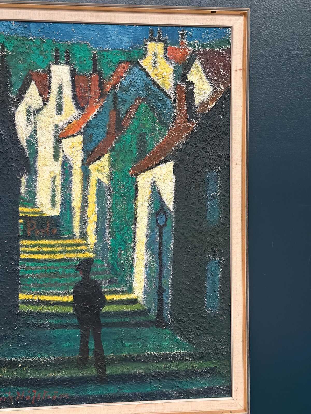 “Promenad mellan hus” by Erik Håfström