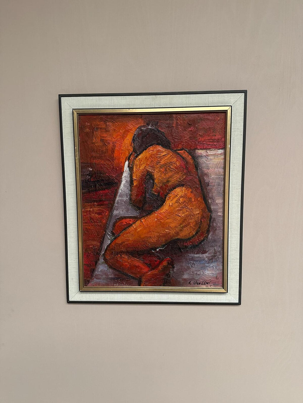 “Reclined Woman” by Renzo Ugolini