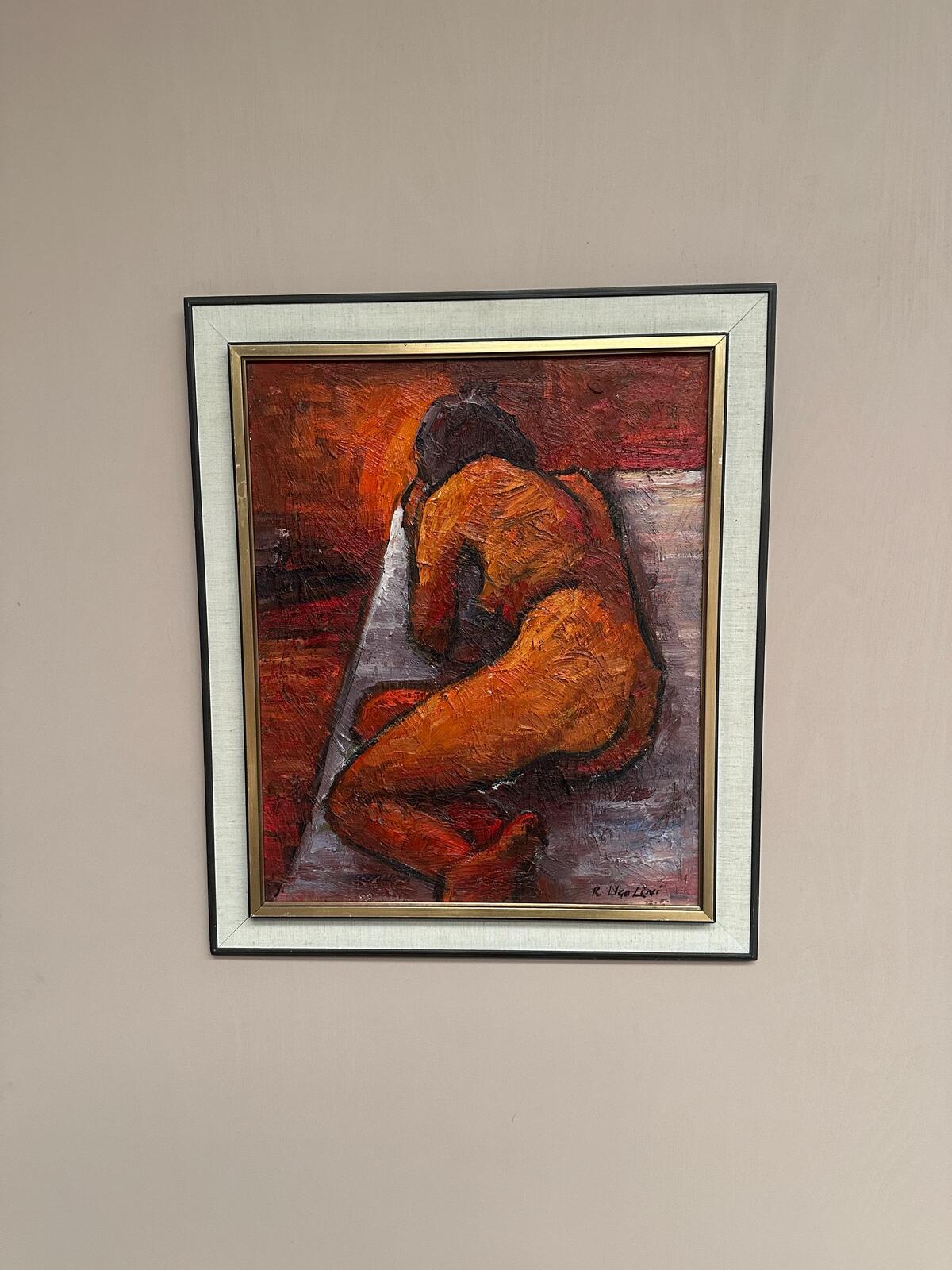 “Reclined Woman” by Renzo Ugolini