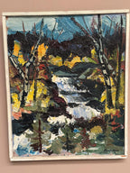 “Autumn Waterfall” by Harry Sahlin