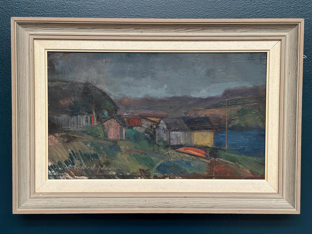 “Village” by Gustav-Adolf Johansson