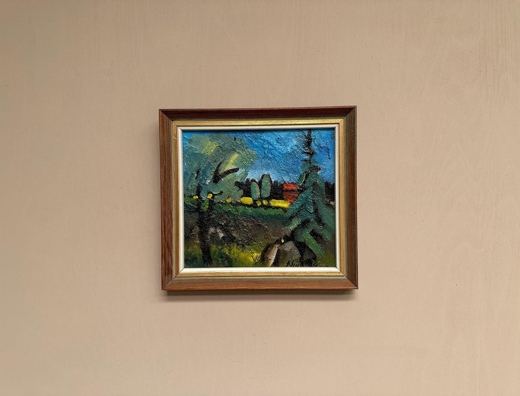 “The Red Hut” by Bo Sjööberg