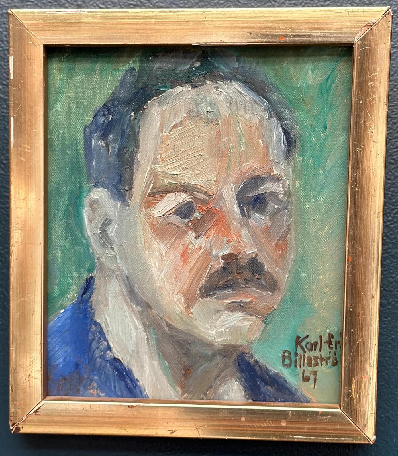 “Portrait of a Man” by Carl-Erik Billeström