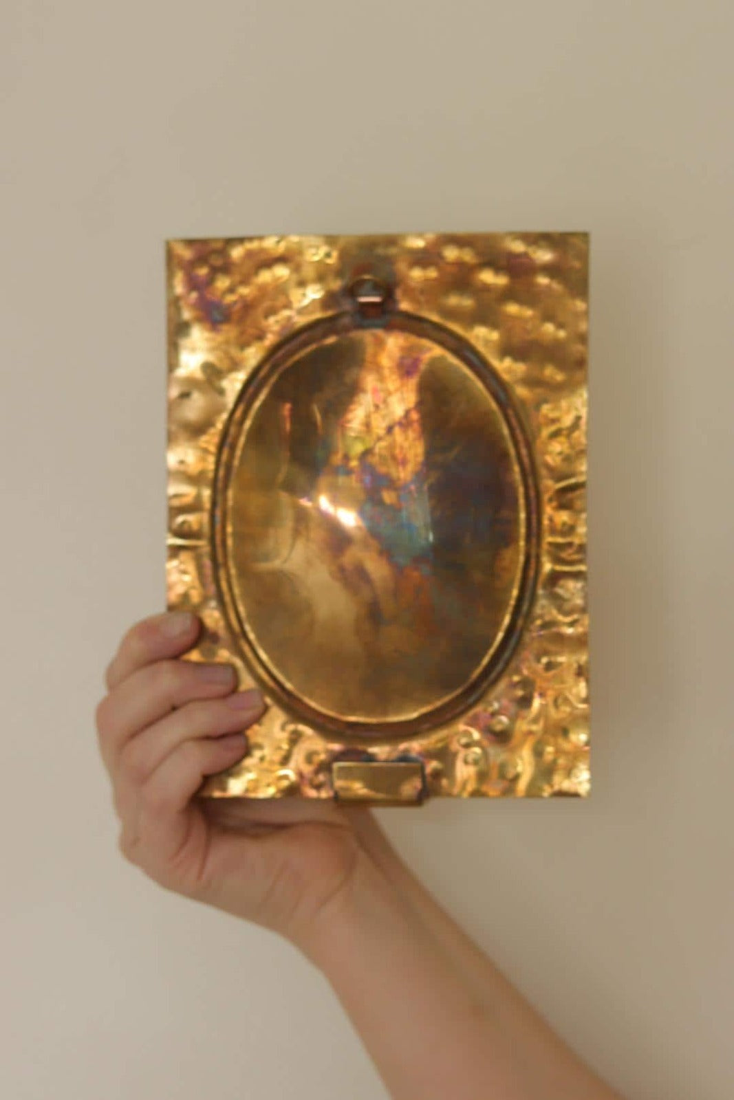 Pair Of  Swedish Brass Sconces