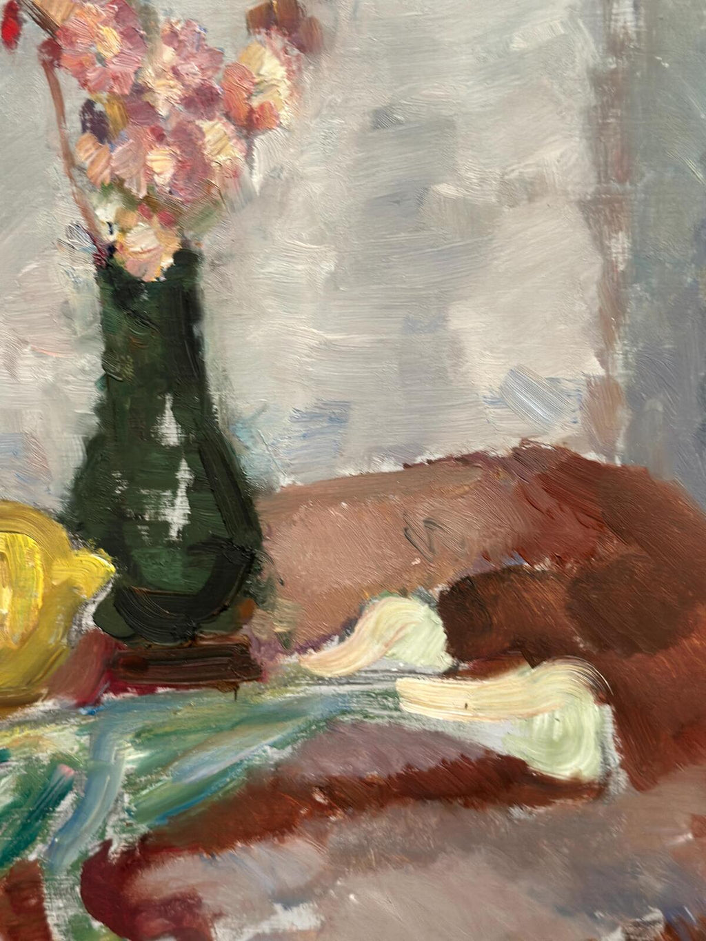 “Vase and Vegetables” by Arne Kilsby