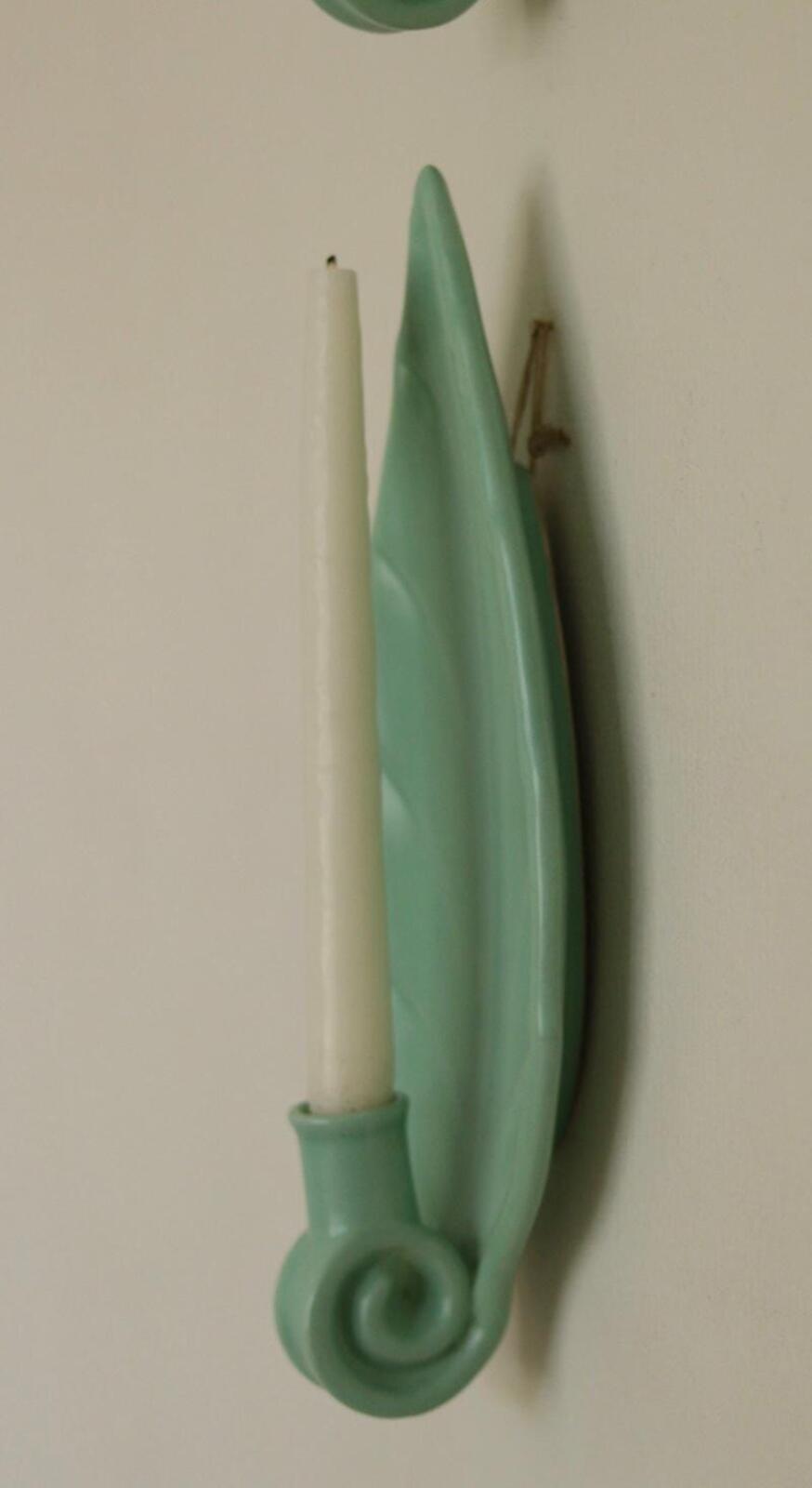 Pair of Mid-Century Swedish Ceramic Sconces By Bo Fajans