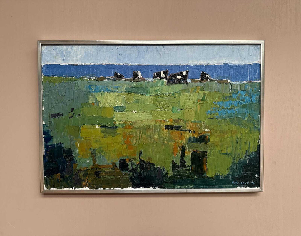 “Cows by the Sea” by Stig Rosell