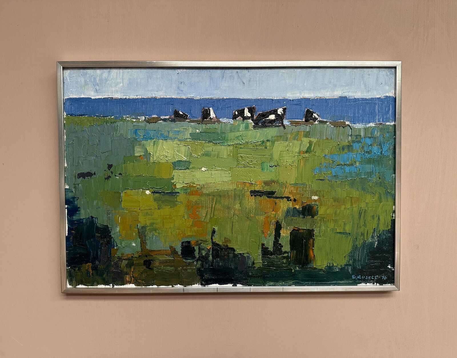 “Cows by the Sea” by Stig Rosell