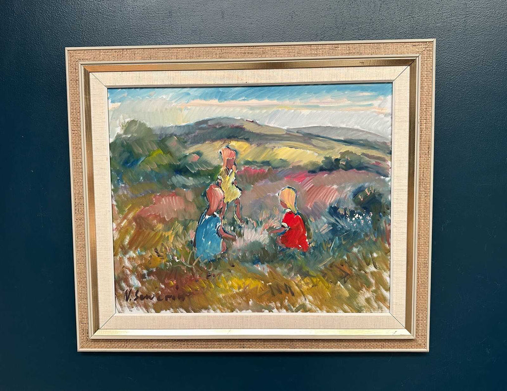 “Children Playing” by Nils Sewerin (1920–1985)