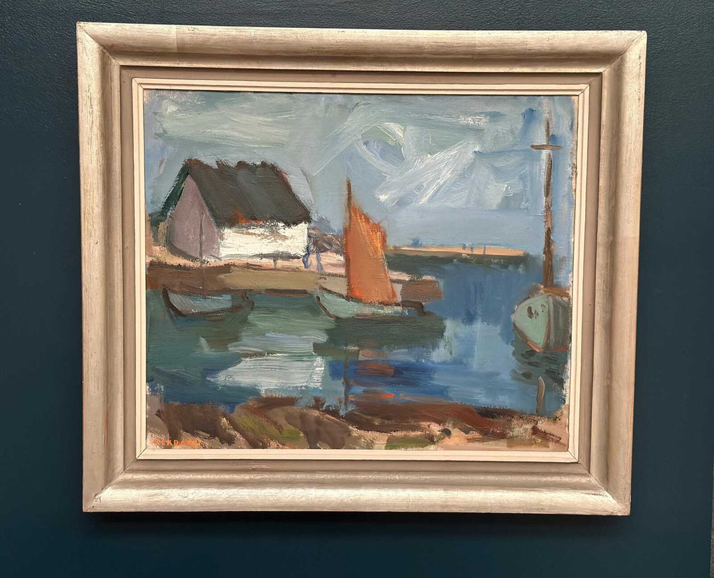“Boat Harbour” by Gösta Ekdahl
