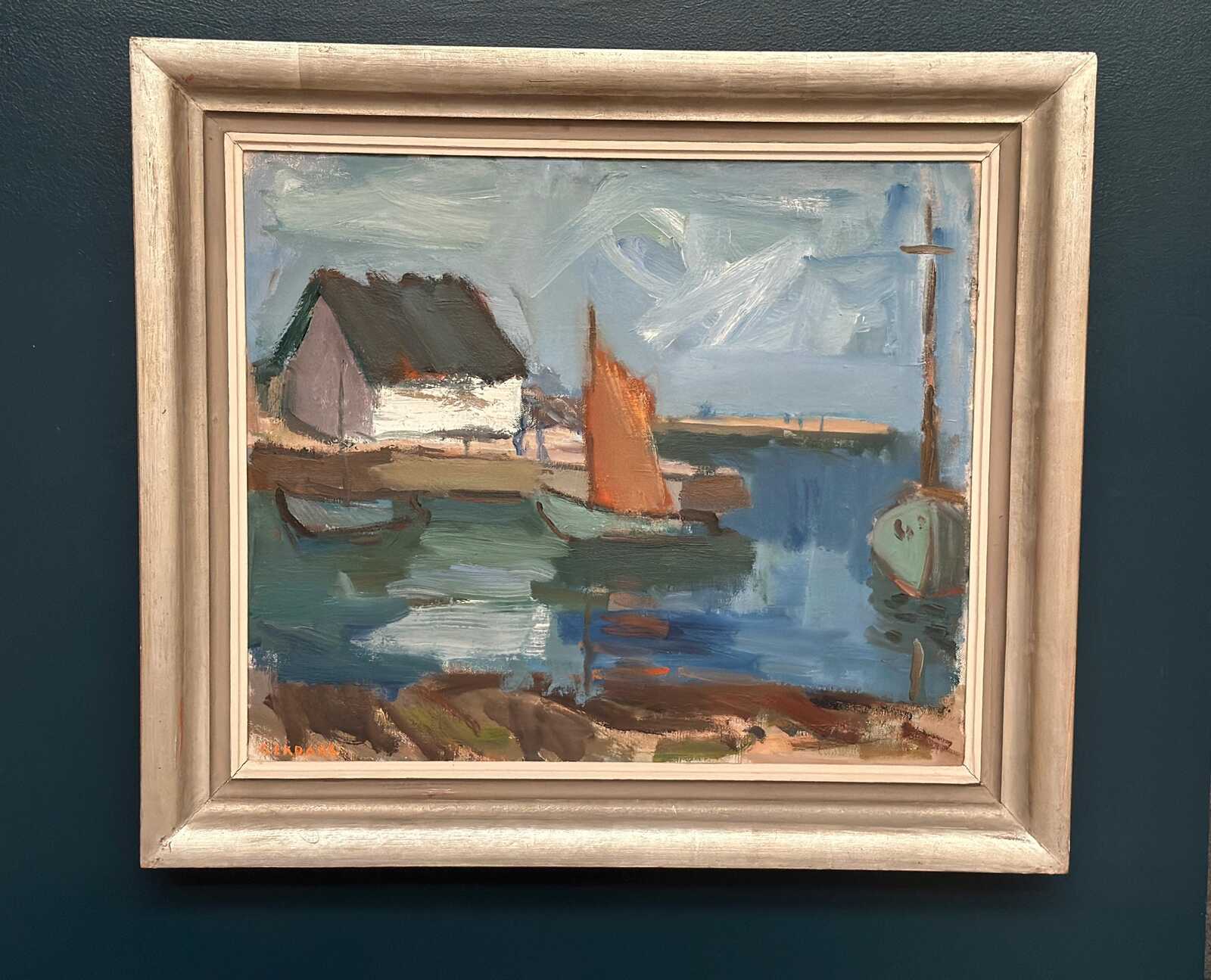 “Boat Harbour” by Gösta Ekdahl