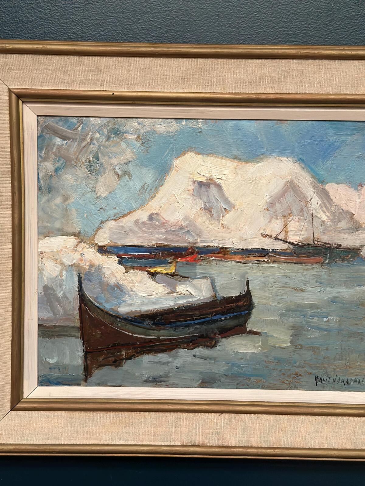 “Winter Harbor” by Knut Norman