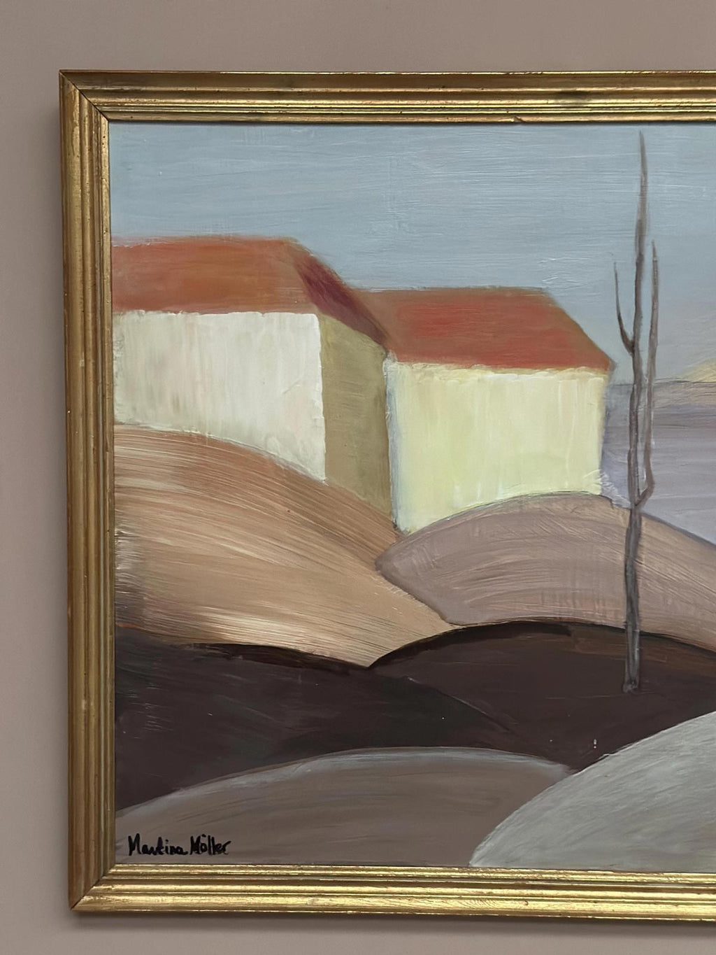 “Houses with Red Roofs” by Martina Möller
