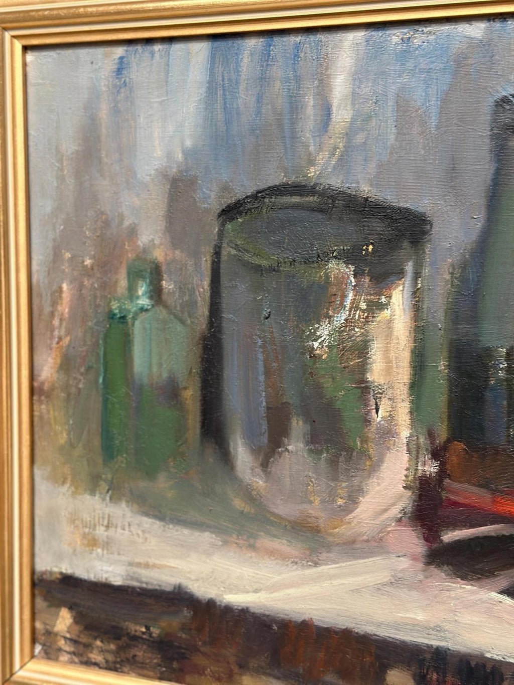 “Hat and Bottles ” by Jerzy Luczak