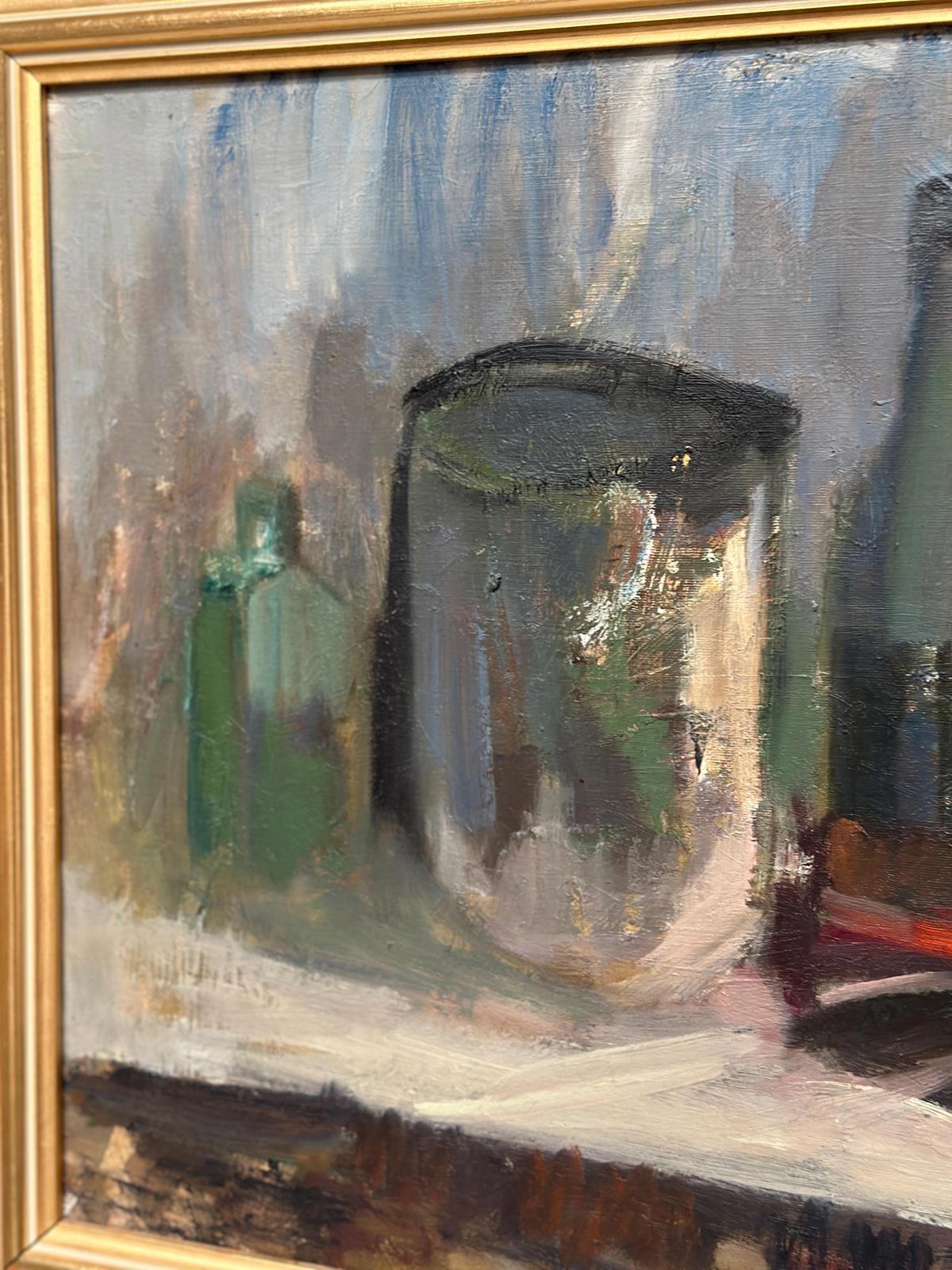 “Hat and Bottles ” by Jerzy Luczak