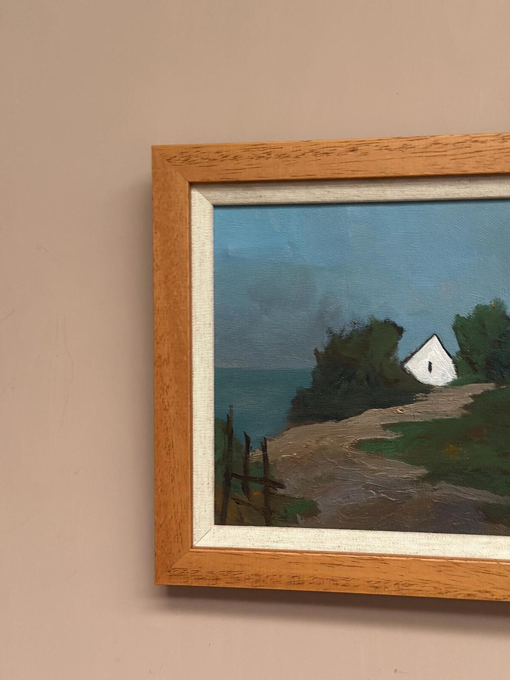 “Coastal Village” by Gustav Tenberg