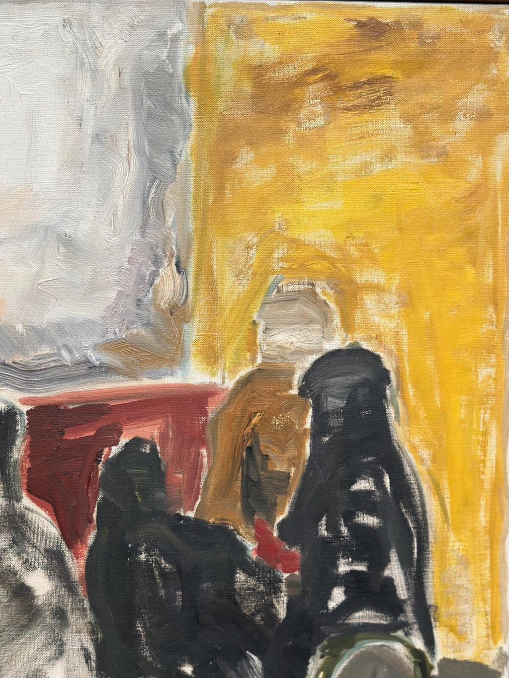 “Figure Composition” by Max Bilde (1919–2011)