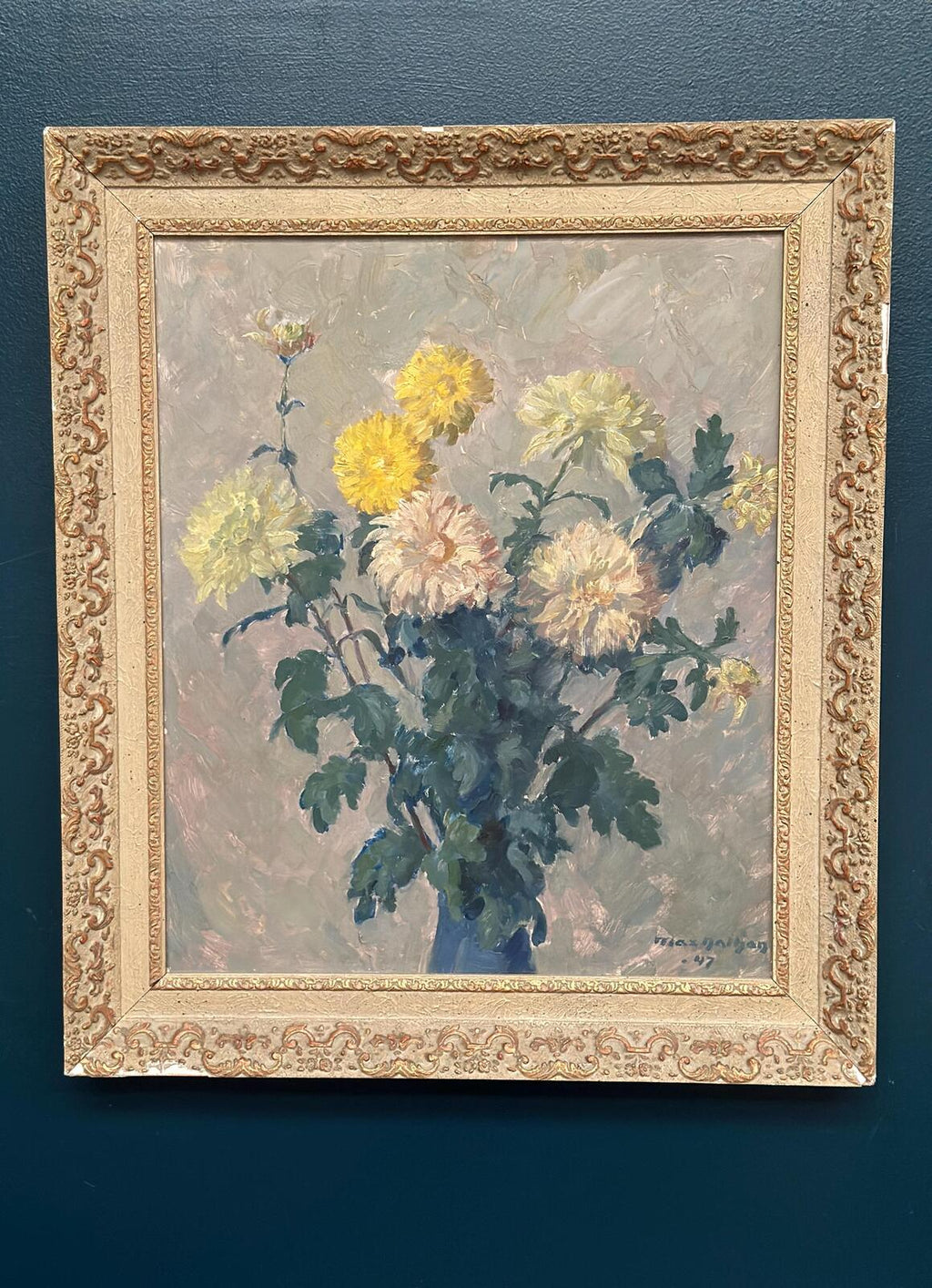 “Chrysanthemums” by Max Hellberg