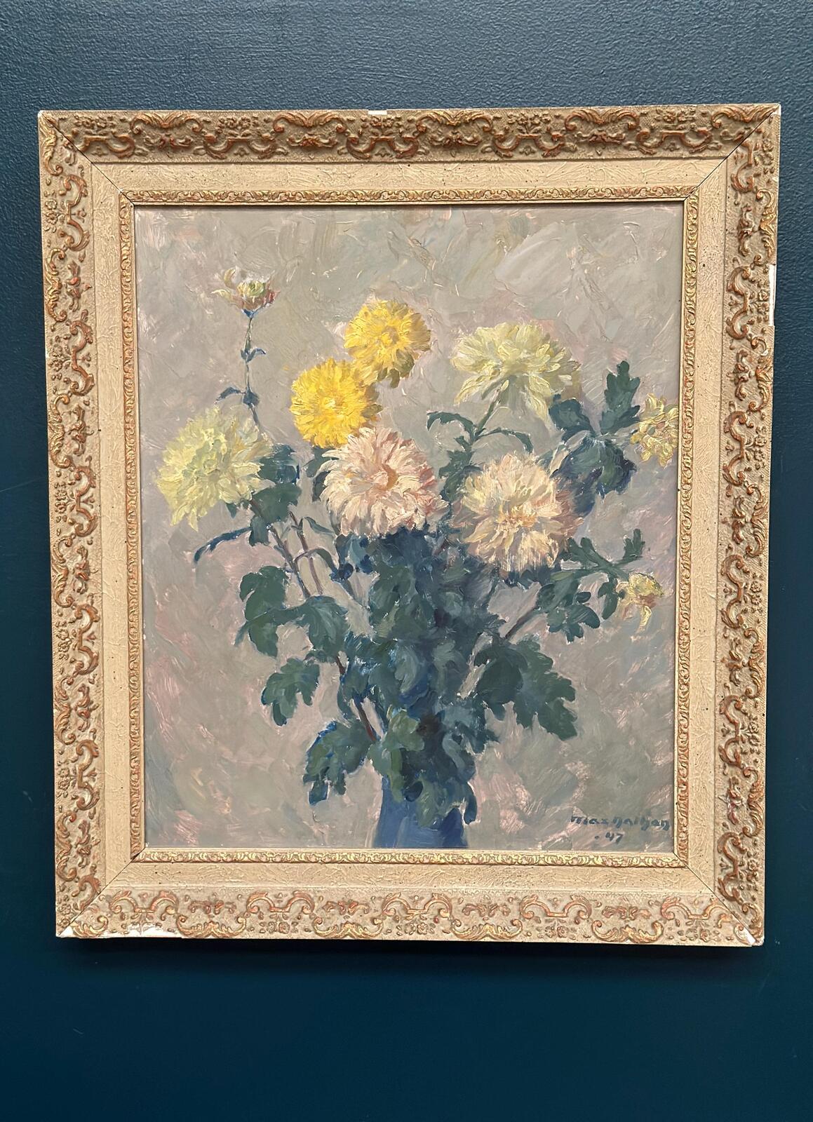 “Chrysanthemums” by Max Hellberg