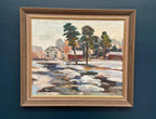 “Winter Landscape” by B. Lundqvist