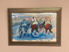 Jockeys By Richard Ingelsson (Helsingborg, 1901–1984)