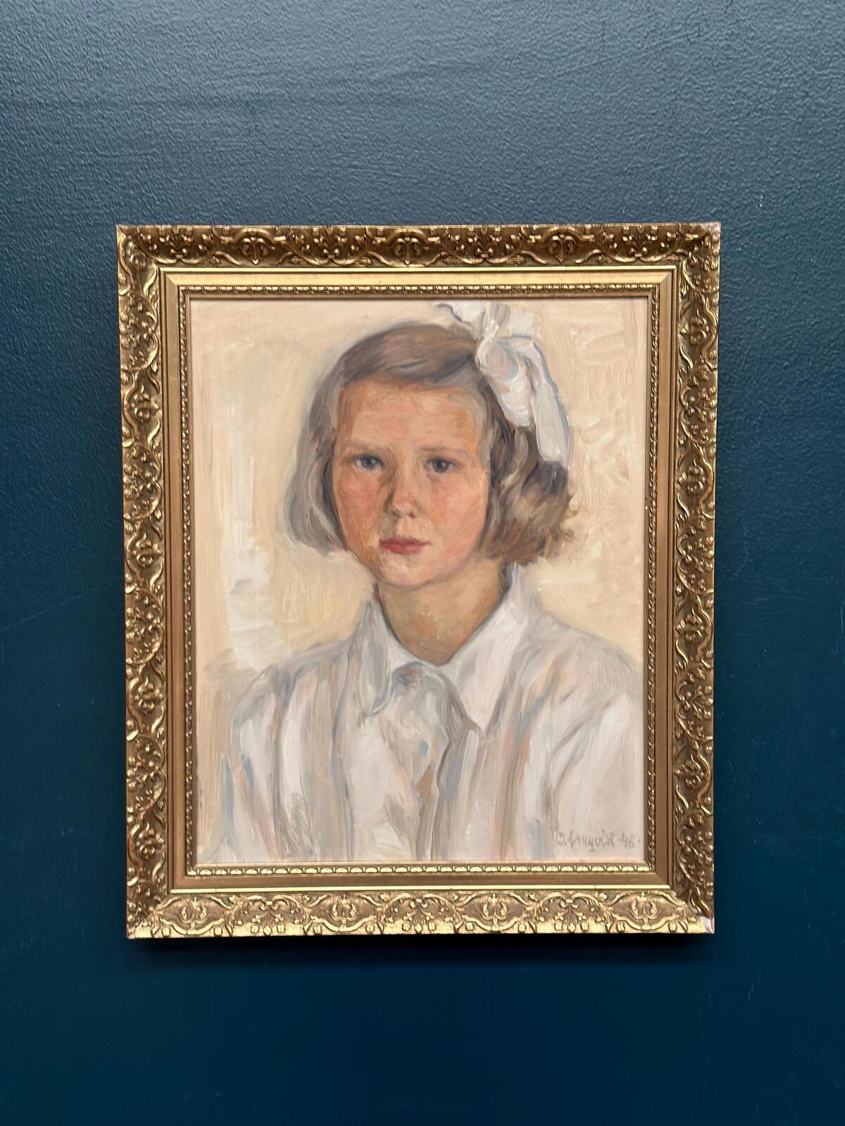 “Portrait of a Girl” by P. O. Linquist