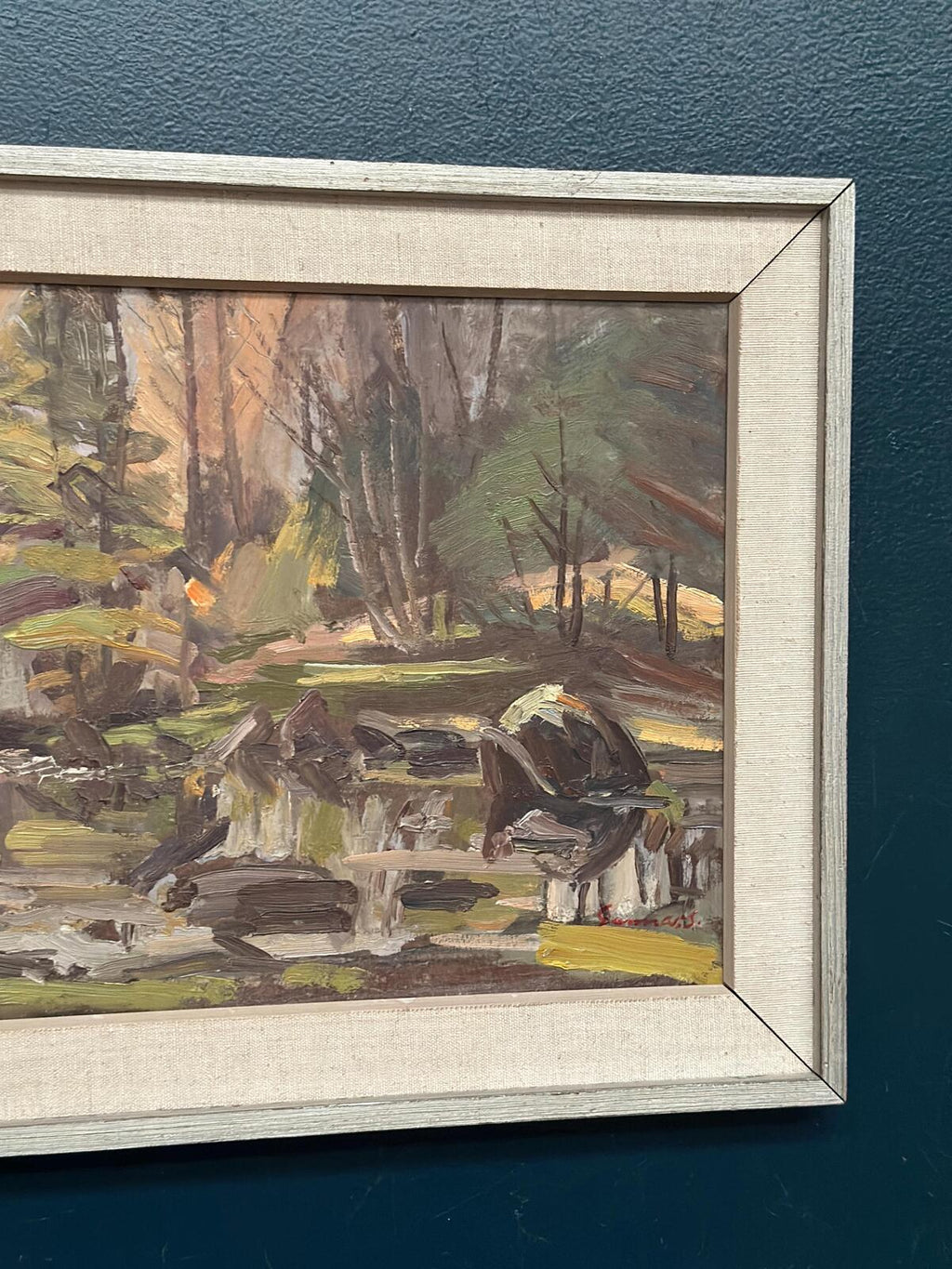 “Old Sawmill, Apelnäs Roasjö” by Gunnar Svensson