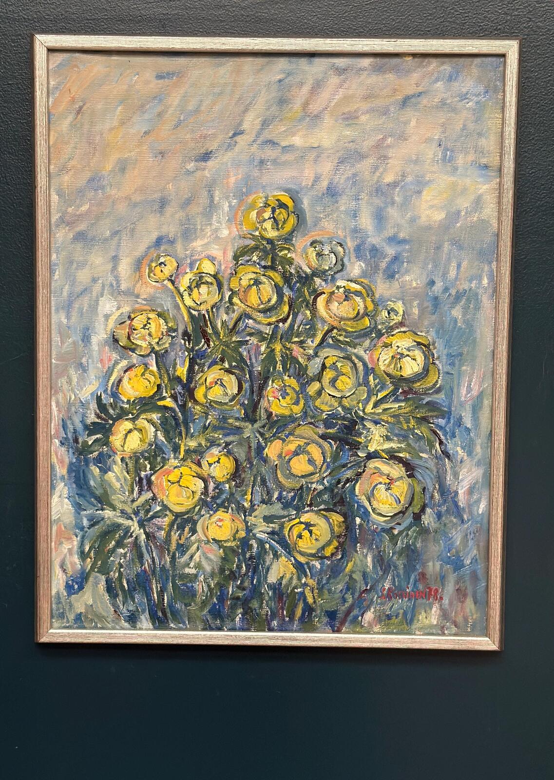 “Flower” by S. Koskinen – Dated 1978