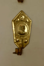 Pair Of Swedish Brass Sconces