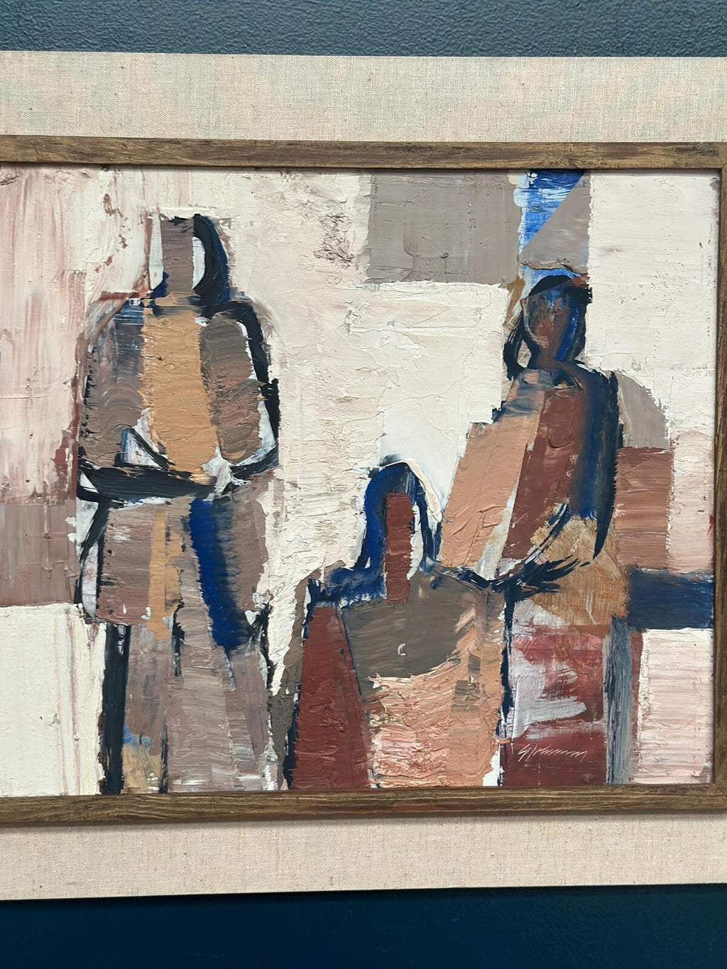 “Abstract Figures” by Gunnar Jonson (1917–2007)