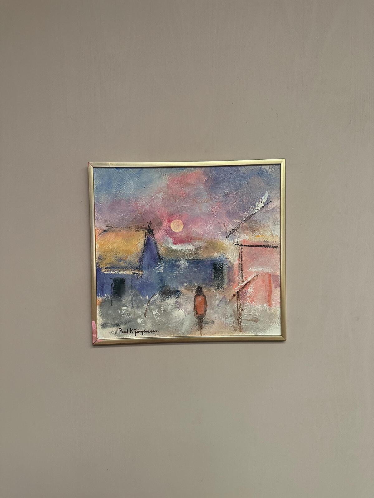 “Figure in Landscape” by Poul K. Jörgensen