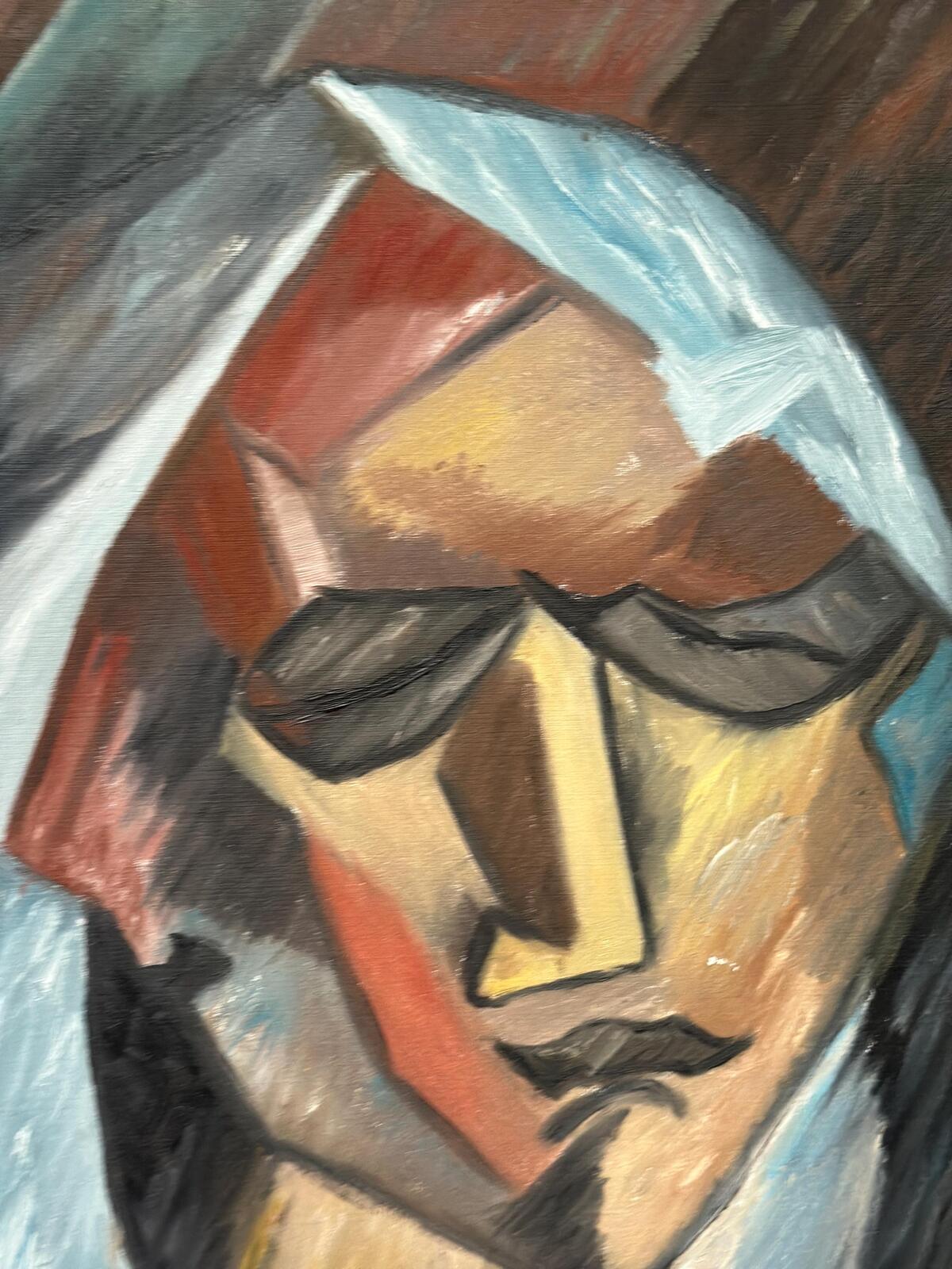 “Cubist Woman Portrait” by Jan Pålsson