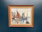 “Boats in Harbour” by Inge Camill