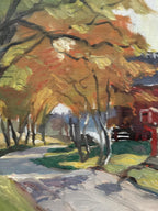 “Road to Red Huts” by Karl Gustaf Strandberg (1891–1981)