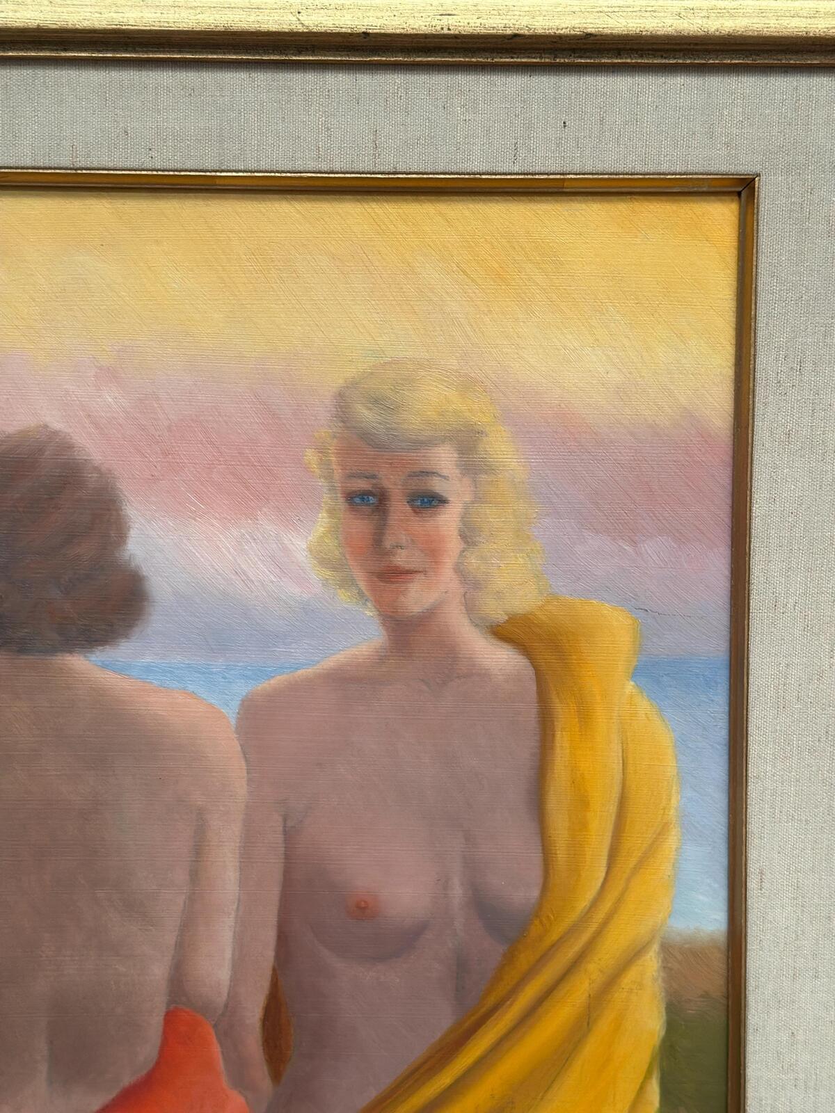 “Three Women” by N. Leon (1947)