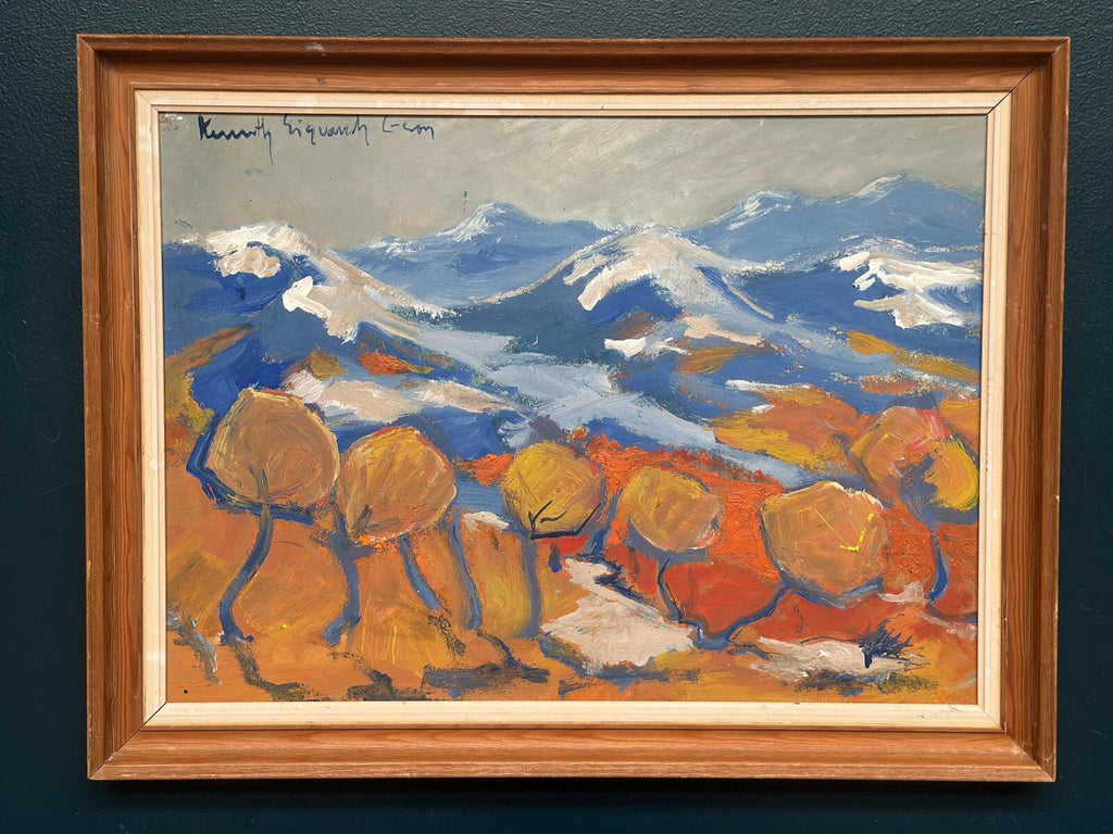 “Trees and Mountains” by Kenneth Sigvard