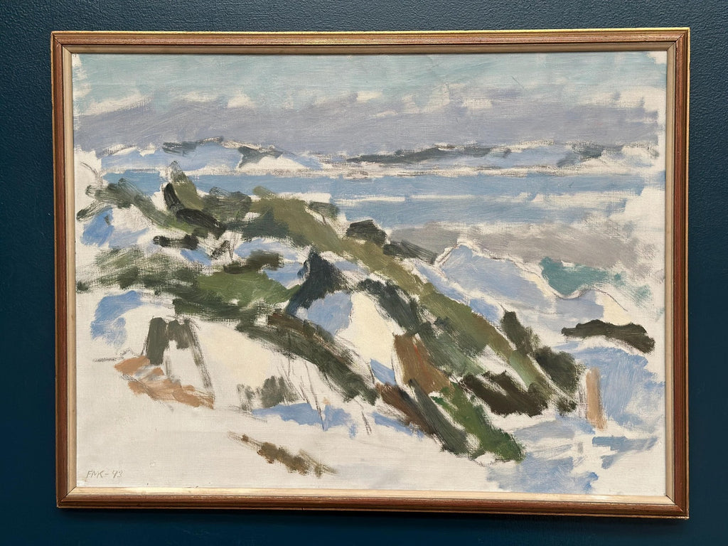 “Winter Landscape” by Frans Mikael Kempe