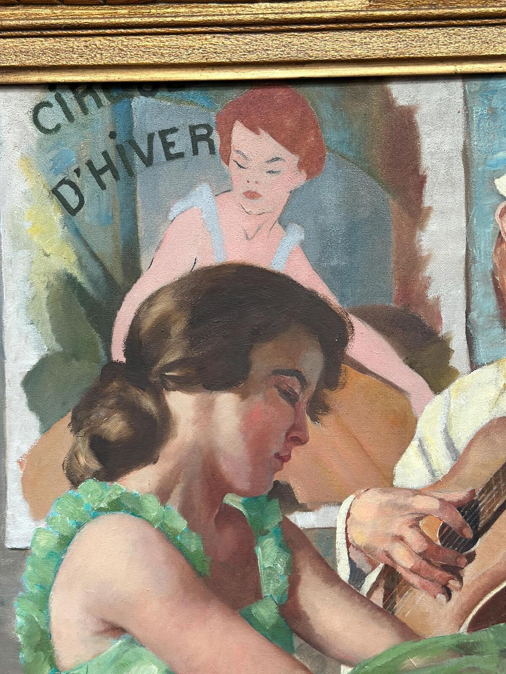 “Woman and Clown” by Philippe de Rougemont
