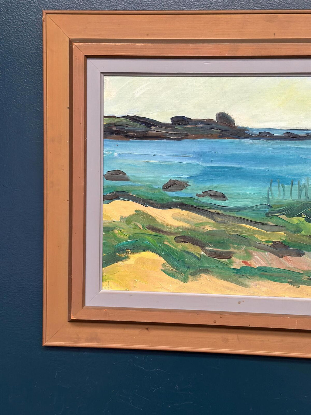 “Coastal Landscape” by Kersti Flyckt (1925–2009)