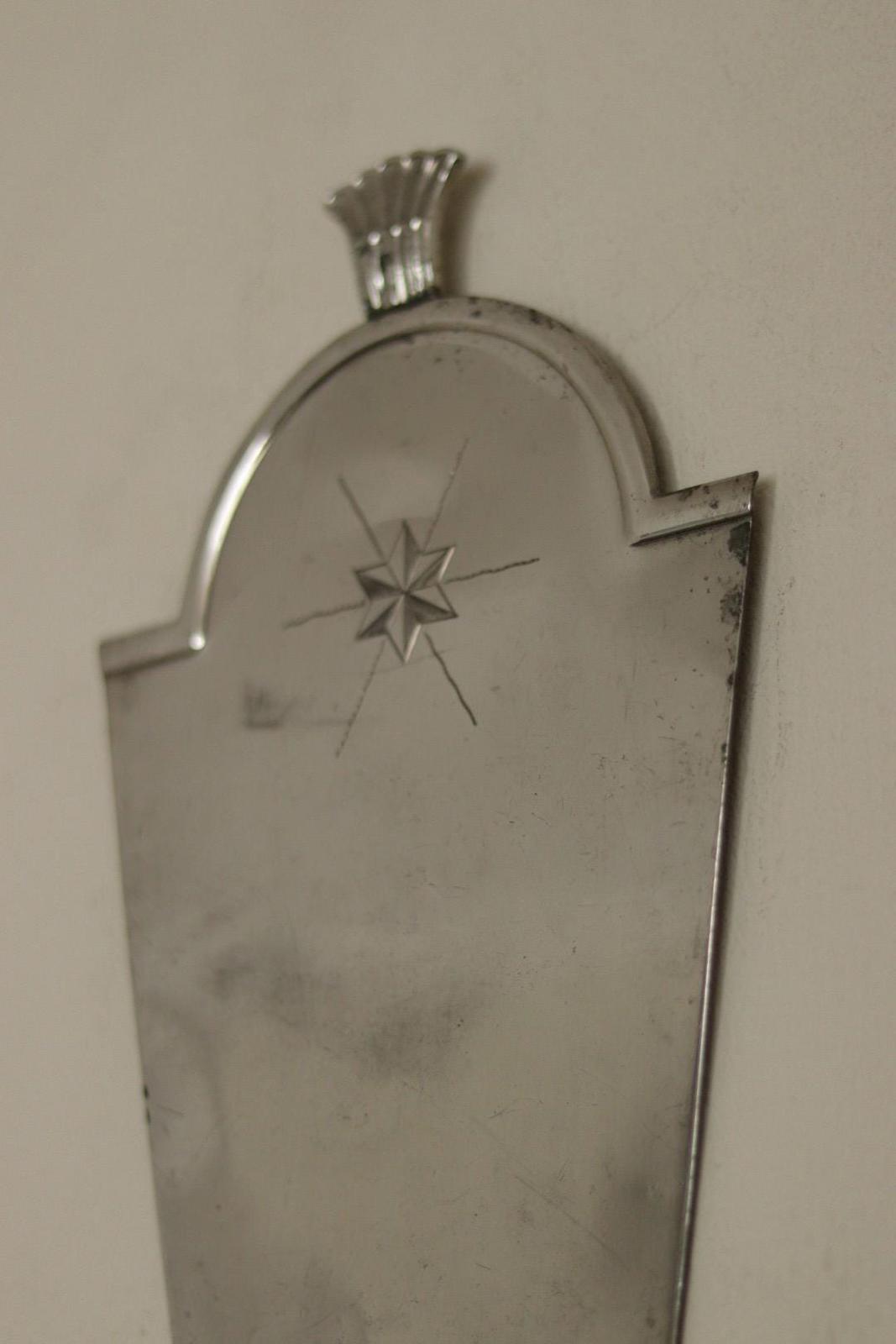 Pair of Mid Century Swedish Pewter Sconces by Svenskt Tenn