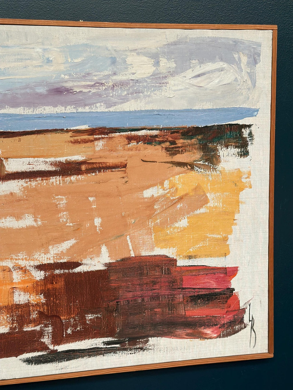 “Coastal Landscape” Attributed to Lars Börjesson