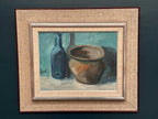 “Pot and Blue Bottle” by Viktor Rasmussen