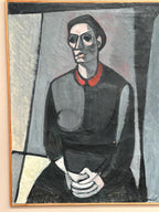 “Portrait of Mrs. S” by Axel Ekelund