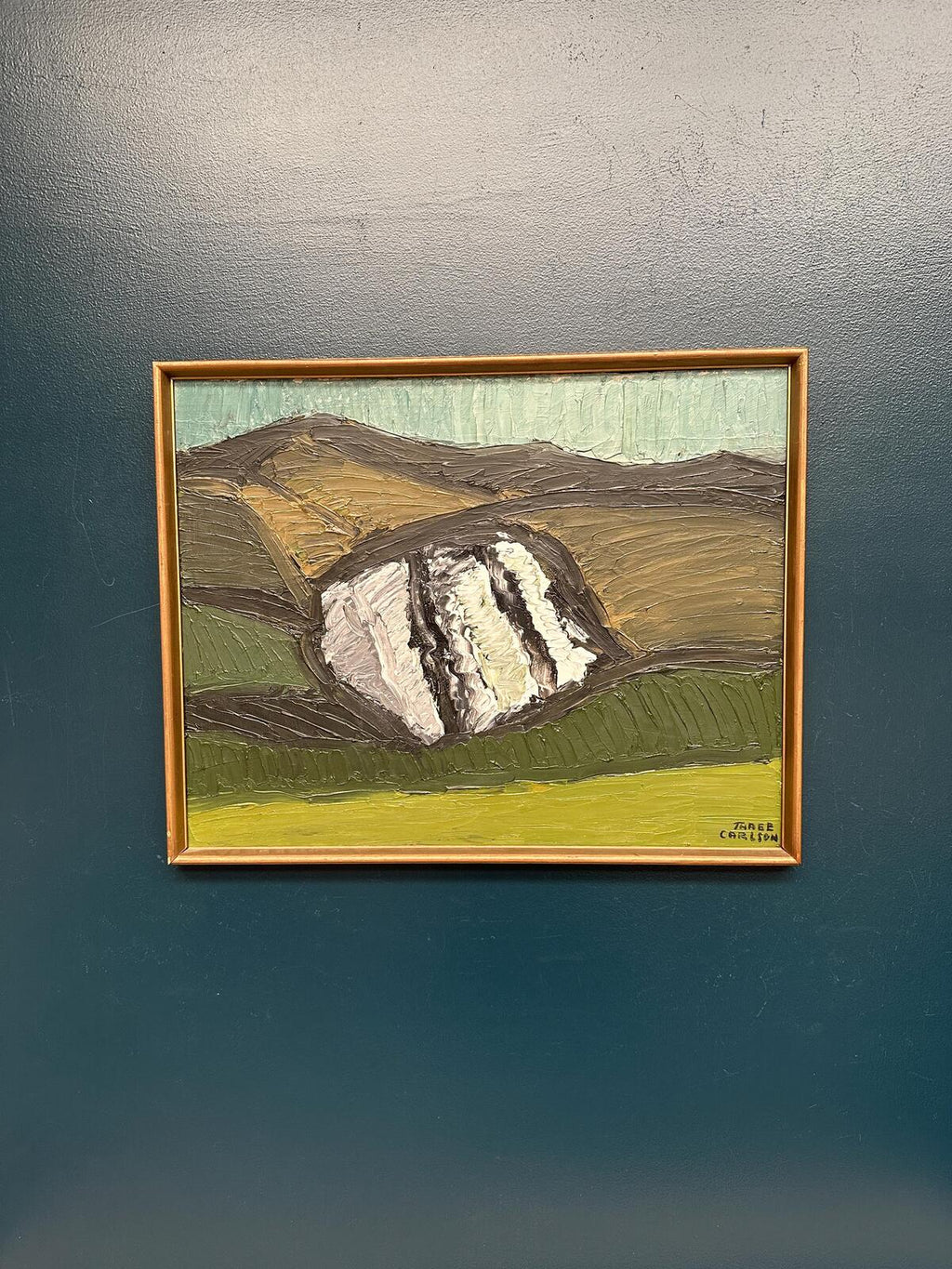 “Abstract Landscape” by Thage Carlson